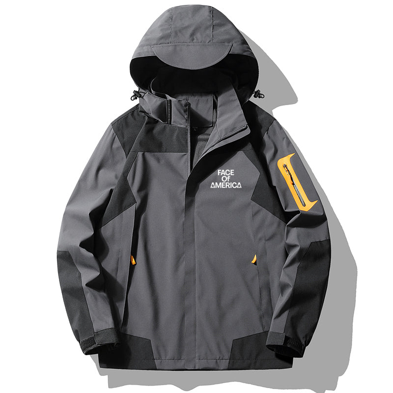 FACE OF AMERICA EXPLORER WINDBREAKER JACKET