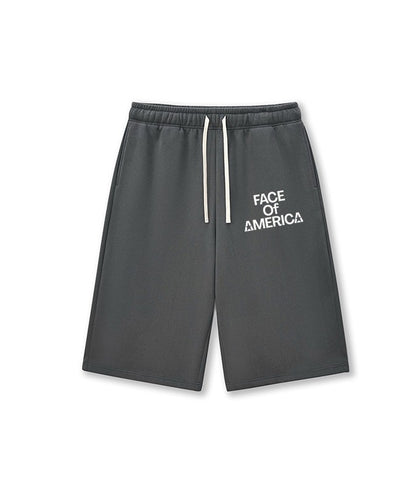 Unisex Everyday Comfort Long Drawstring Shorts