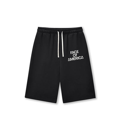 Unisex Everyday Comfort Long Drawstring Shorts