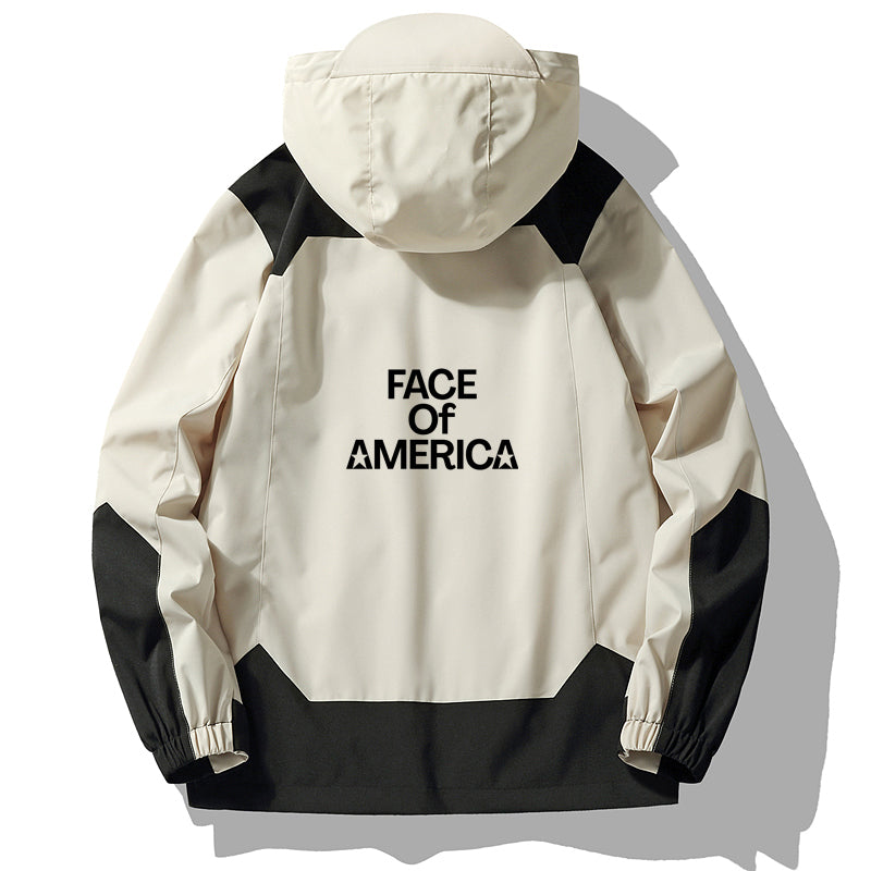 FACE OF AMERICA EXPLORER WINDBREAKER JACKET